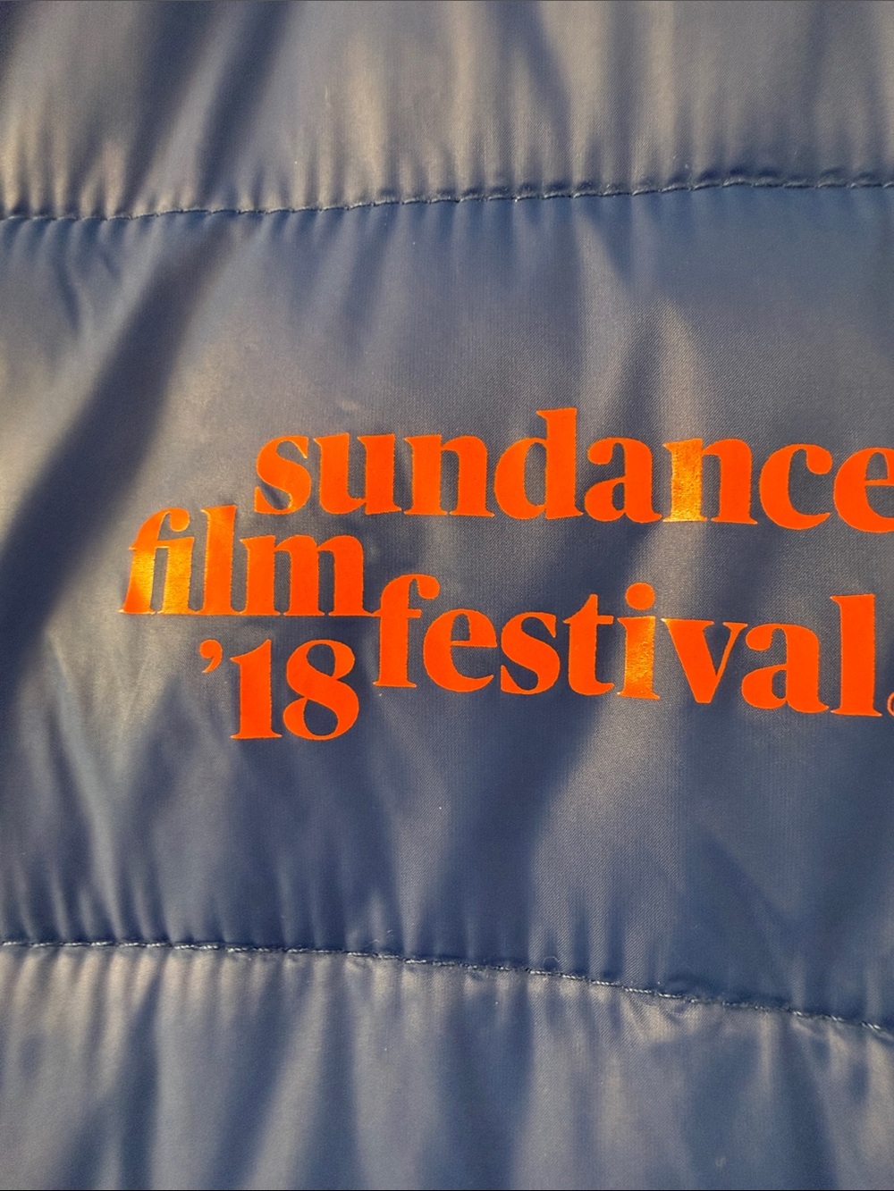Sundance Film Festival 2018 Men's Hooded Puffer Jacket - Reversible